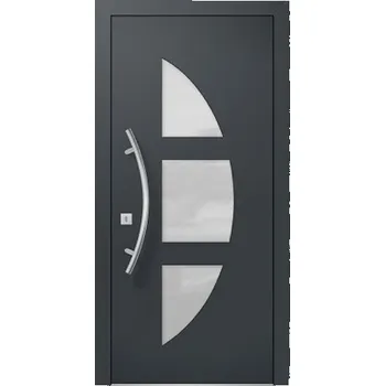 Vchodové dveře SOFT Hliníkové vchodové dveře 1412