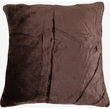 Povlečení UNI Povlak na polštářek mikroplyš ČOKOLÁDOVÝ 40 x 40