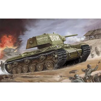 Plastikový model Trumpeter 00357 KV-1 s Ekhranami 1:35