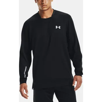 Pánská mikina Mikina Under Armour ARMOUR TERRY CREW-BLK Velikost: XL