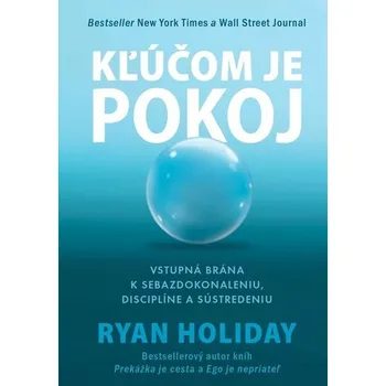 Cizojazyčná kniha Kľúčom je pokoj - Ryan Holiday