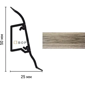 Podlahová lišta Soklová lišta Döllken SLK50 W471 borovice abruzjia (2,5 bm)