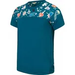 SENSOR CYKLO HELIUM dětský dres volný kr.rukáv safír/boys tattoo