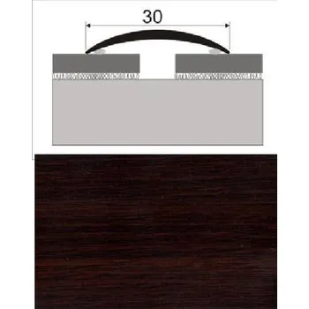 Podlahová lišta Přechodová lišta samolepicí PROFIL Team E4501 Eben 30 x 930 mm