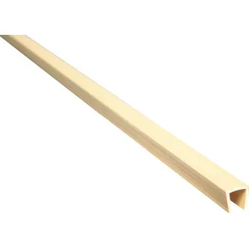 Příslušenství pro plot Krycí U profil Konsta 1,5 m plastový vzhled bambusu