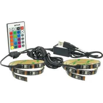 LED páska Retlux LED pásek pro TV 5V RGB 2x 0,5 m