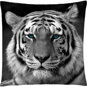 Polštář Polštář ANIMAL 33 - TYGR Mybesthome 40x40 cm Varianta: Povlak na polštář s výplní, 40x40 cm