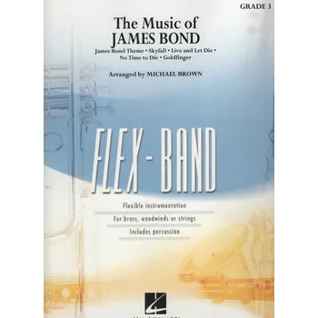 Hudebniny Flex-Band - The Music of JAMES BOND (grade 3) / partitura + party