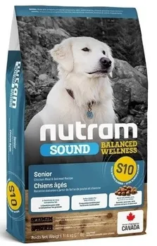 Krmivo pro psa Nutram S10 Sound Senior Chicken 11,4 kg