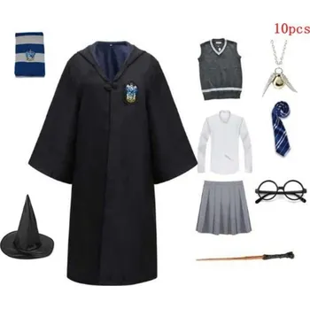 Karnevalový kostým Harry Potter Kostýmy Harryho Pottera - dětský kostým dívky 10 ks Druh: Havraspár, Velikost: 135