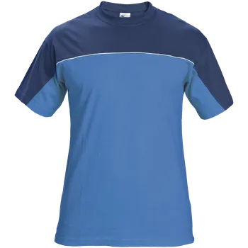 STANMORE Tričko modré dvoubarevné - v.XXXL