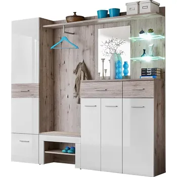 Předsíňová stěna Předsíňová Stěna Gustavo IV Dub Wellington/Bílý