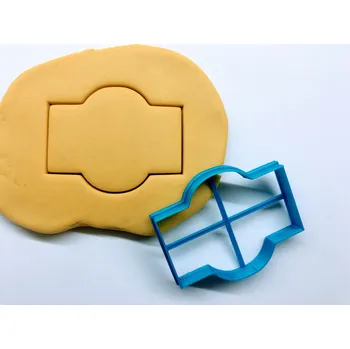 Dortová svíčka Ohraničení / Rámeček #05 vykrajovátko