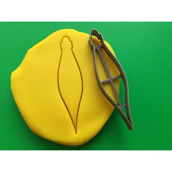 Vánoční dekorace Vánoční ozdoba (baňka) #11 vykrajovátko