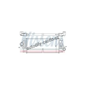 Chladič motoru Chladič turba NISSENS 96206