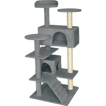 PRODUMAZAHRADU Škrabadlo, drápadlo, prolézačka pro kočky - velikost XL šedé, 50x50x140cm