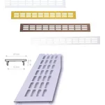 COBRA MŘÍŽKA Provedení: 80x600 mm, Povrch: Stříbrná