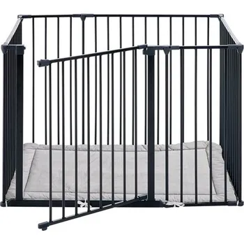 Dětská ohrádka BabyDan Dětská ohrádka Square playpen černá+matrace