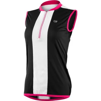 cyklistický dres ETAPE dámský dres PRETTY, černá/růžová S