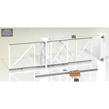 CAIS FOLLOW ME 4.25 sada komponentů pro teleskopickou bránu, průjezd 4,25m/váha 325kg
