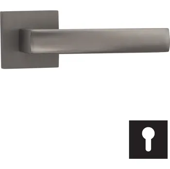 Dveřní kování COBRA ATHENA-S Provedení: PZ (vložkový zámek), Povrch: TITAN