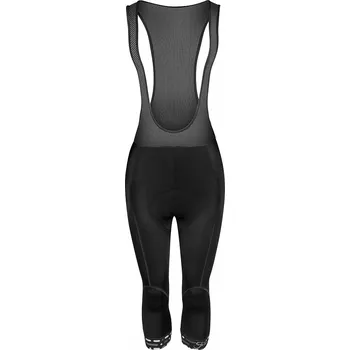 Cyklistické kalhoty kalhoty 3/4 F STORY LADY se šráky a vl, černé XS