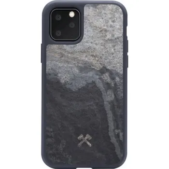Pouzdro na mobilní telefon Woodcessories Stone Edition iPhone 11 Pro Max camo grey sto063