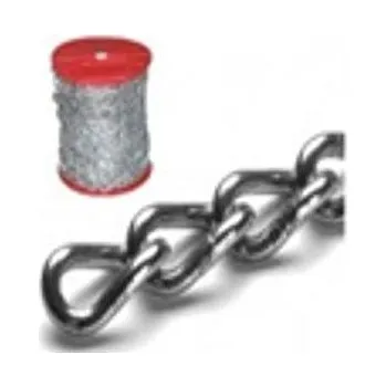 Železářství ŘETĚZ KROUCENÝ 3mm Zn (cívka 60m) KT05334