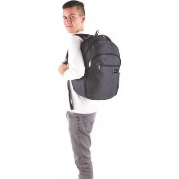 Městský batoh Batoh Prime, šedá, s přihrádkou na notebook, PULSE 121934