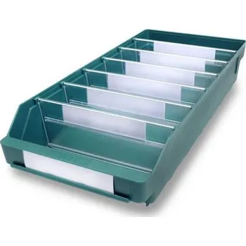 Regálový box RackBox, 500 x 240 x 95 mm, barva zelená
