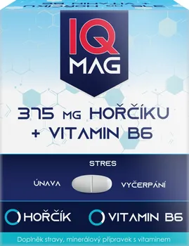 Naturprodukt IQ Mag hořčík + vitamin B6 tablety 60 tbl.