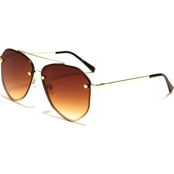 Sluneční brýle GISELLE dámské Sluneční brýle Aviatorky Hnědé Olympic eyewear GSL28168s3