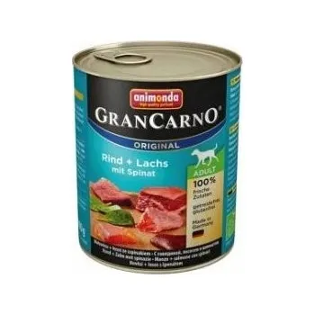Pro psa Animonda GRANCARNO Adult - losos + špenát Váha: 800g
