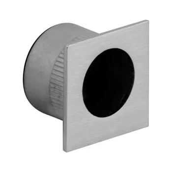 Dveřní kování AC-T Servis ACT Náprstek do čela posuvných dveří HRANATÝ (nikl)