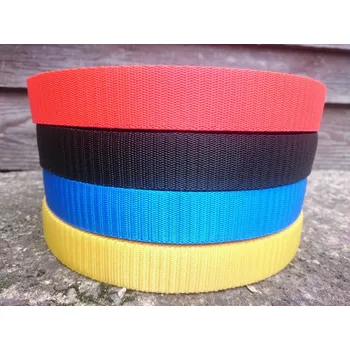 Vodítko pro psa RAK-Brno Stopovací vodítko - černé Délka: 1 m, Ucho: Ano, Šířka: 20 mm