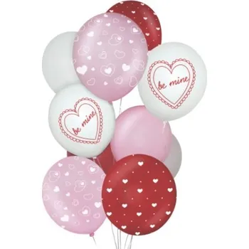 Balónek Balónky Valentýn, 30 cm, 25 ks