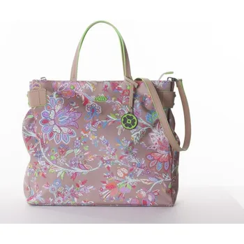 Kabelka Oilily Flower Festival City Carrier Kabelka 35 cm Sand Beach