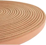 RAK-Brno Stopovačka plochá kožená - přírodní Délka: 10 m, Ucho: Ano, Šířka: 13 mm