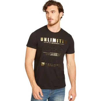 Pánské tričko GUESS tričko Gabriel Embossed Tee S
