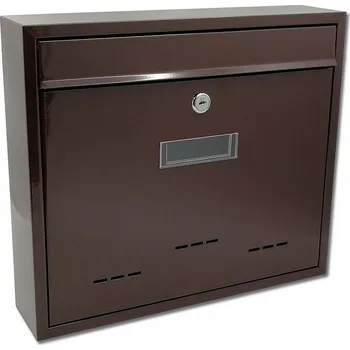 Poštovní schránka Poštovní schránka Radim 360x310x90 mm, barevné varianty Varianta: Radim hnědá