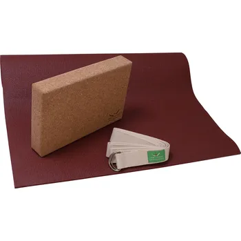 Sada na jógu - Yama podložka, blok, opasek