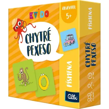 Pexeso Albi Kvído Chytré pexeso písmena