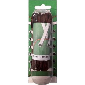 Vložka do bot Šněrovadlo TREKKING kulaté, hnědo-černá 1711HC