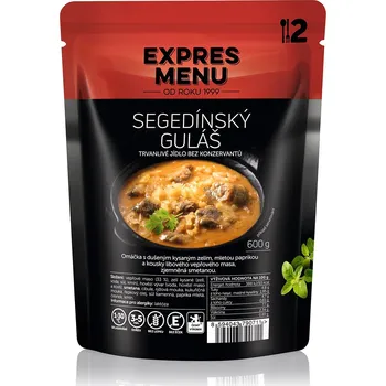 Hotové jídlo EXPRES MENU segedínský guláš 600 g