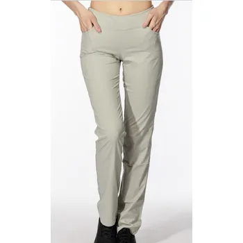 Draps dámské letní kalhoty s úzkými nohavicemi šedé S