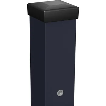 Plotový sloupek  Polargos RAL 7016 sloupek pro branku a bránu 10 x 10 x 220 cm antracit