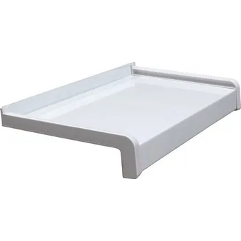 Parapet Venkovní parapet hliník bílá 165x600 mm vč. příslušenství