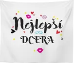 Sablio Nejlepší dcera deka 150 x 120 cm