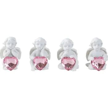 Figurka andílka se srdíčkem 5-5.5cm/4dr.