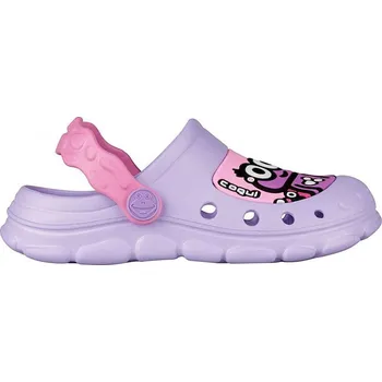 Dívčí obuv Coqui STONEY 9383 Dětské sandály Lt. lila/Dk. pink 24-25
